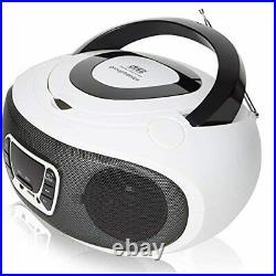 Grouptronics GTCD-501 Stereo BoomBox Portable CD Player Radio With USB, MP3 Play