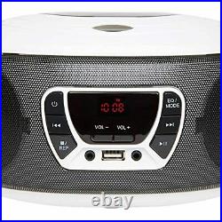 Grouptronics GTCD-501 Stereo BoomBox Portable CD Player Radio With USB, MP3 Play