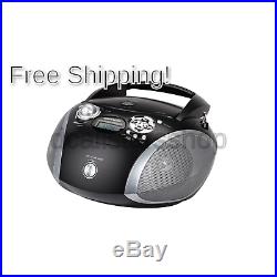 Grundig RCD 1445 USB Portable Stereo (CD Player, MP3,) black/silver