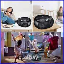 Gueray CD Player Portable with Bluetooth Boombox AM/FM Radio Portable CD Play