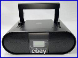 HERNIDO Portable CD Player Boombox Bluetooth Black w Remote RARE HARD TO FIND B1