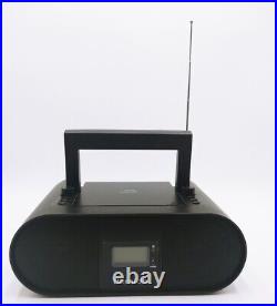 HERNIDO Portable CD Player Boombox Bluetooth Black w Remote RARE HARD TO FIND B1