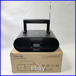 HERNIDO Portable CD Player Boombox Bluetooth w Remote RARE HTF STOCK