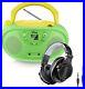HPlay GC04 Portable CD Player Boombox with AM FM Stereo Radio Kids CD Player LCD