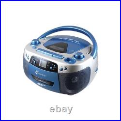 HamiltonBuhl 5050ULTRA Educational Boombox Home CD Player Recorder Blue HamiltonBuhl 5050ULTRA Educational Boombox Home CD Player Recorder Blue