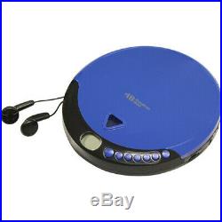 HamiltonBuhl HACX-114 Portable CD Player with 60 Second Anti-Shock Memory