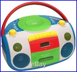 Harlekin Children's Portable Boombox Radio Cassette CD Player Stereo System I I