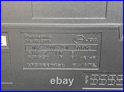 Heisei RX-ED75 Retro Bubble CD Double Boombox Panasonic