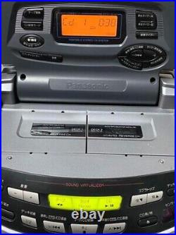 Heisei RX-ED75 Retro Bubble CD Double Boombox Panasonic