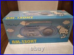 Hello Kitty AM/FM Radio Cassette Recorder Boombox Doshisha Rare from Japan New