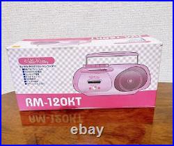 Hello Kitty AM/FM Radio Cassette Recorder Boombox RM-120KT Doshisha Unused