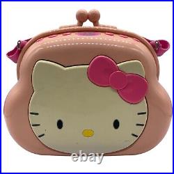 Hello Kitty Sanrio Pocketbook AM FM Radio CD Player Boombox 2003 Purse Tested