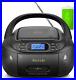 Hernido Portable Boombox with CD Cassette Player Combo, FM Radio, Rechargeable