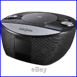 Insignia Portable CD MP3 USB Player Lightning iPhone iPod Boombox Stereo Speaker