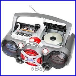 J-50U Boomboxes Portable Jumbo Bluetooth Radio With MP3/CD Player And Cassette