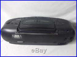 JAPAN RCA RP-7981A Portable AM/FM Radio CD Player Dual Cassette Recorder Boombox