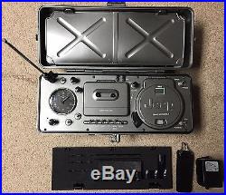 JEEP Boombox JXCHR Portable Radio CD / AM-FM Radio / Cassette Player Recorder