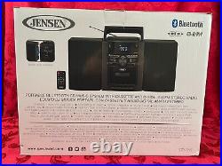 JENSEN Bluetooth Music System (CD-785) Cassette/MP3/CD/Radio Player, Black