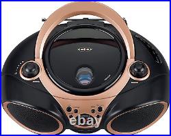 JENSEN CD-490 Portable Stereo CD Player with AM/FM Stereo Radio Boombox