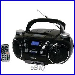 JENSEN CD-750 Portable AM/FM Stereo CD Player with MP3 Encoder/Player