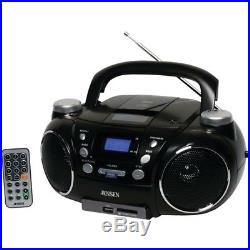 JENSEN(R) CD-750 Portable AM/FM Stereo CD Player with MP3 Encoder/Player