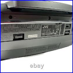 JVC BoomBox Portable CD/Tape/Radio Player With Extendable Aerial + Power Cable