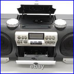 JVC Boombox RV-B99BK Kaboom AM/FM CD Works but has issues READ