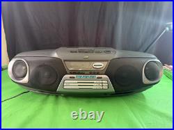 JVC CD PORTABLE SYSTEM # RC-XC3BK Radio Cassette CD AUX SURROUND EXPANDER