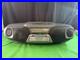 JVC CD PORTABLE SYSTEM # RC-XC3BK Radio Cassette CD AUX SURROUND EXPANDER