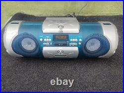 JVC KABOOM RV-B550BU CD Portable System Boombox Tape Player Not Working