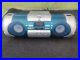 JVC KABOOM RV-B550BU CD Portable System Boombox Tape Player Not Working