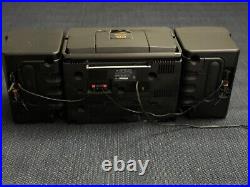 JVC PC-X130 Vintage Boombox CD Cassette Player AM/FM /No ac plug/ no remote