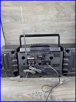 JVC PC-X130 Vintage Boombox CD Cassette Player AM/FM / Tested (+ Control)