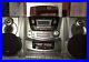JVC PC-X250 Portable Boombox Single-Disc CD Dual-Cassette Player Used