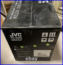 JVC (PC-X250) Retro Boombox CD Player & Dual Cassette Player BRAND NEW IN BOX