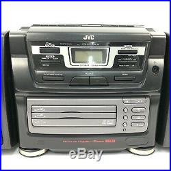 JVC PC-XC12 Portable CD Component System Tested Read Description