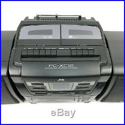JVC PC-XC12 Portable CD Component System Tested Read Description