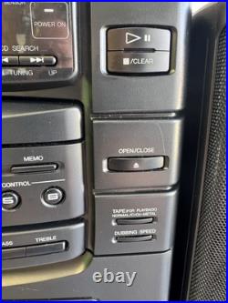 JVC PC-XC30 PORTABLE CD CHANGER SYSTEM BoomBox Bookshelf Fully Tested JVC PC-XC30 PORTABLE CD CHANGER SYSTEM BoomBox Bookshelf Fully Tested