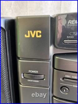 JVC PC-XC30 PORTABLE CD CHANGER SYSTEM BoomBox Bookshelf Fully Tested JVC PC-XC30 PORTABLE CD CHANGER SYSTEM BoomBox Bookshelf Fully Tested