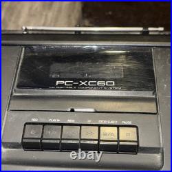 JVC PC-XC60 Stereo System Boombox 10 Disc CD Changer & Cassette Player AM FM EUC JVC PC-XC60 Stereo System Boombox 10 Disc CD Changer & Cassette Player AM FM EUC