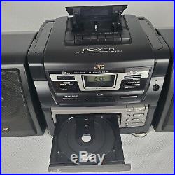 JVC PC-XC8 Tape Tuner Portable Component System Boombox /CD Player Doesnt Work