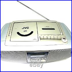JVC Portable Boombox RC-EZ38 CD USB Cassette No Remote READ
