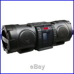 JVC Portable CD Boomblaster with Lightning Dock & Bluetooth Black (RVNB75B)