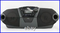 JVC Portable CD & Tape Player With Radio Battery Powered Boombox RC-QN1