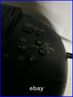 JVC RC-Q50 Portable CD Cassette AM/FM Player Boom Box Freepost