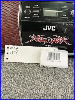 JVC RC-ST2BK Portable Handheld AM/FM Stereo Radio CD Cassette Player Boombox