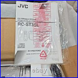 JVC RC-ST3SL AM/FM CD Cassette Boombox Power Cord 2003 RARE Open Box