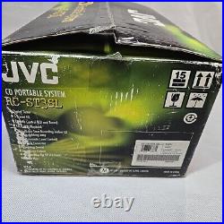 JVC RC-ST3SL AM/FM CD Cassette Boombox Power Cord 2003 RARE Open Box