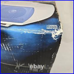 JVC RC-ST3SL AM/FM CD Cassette Boombox Power Cord 2003 RARE Open Box