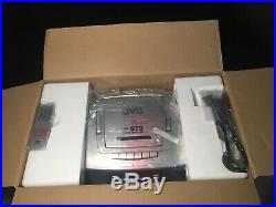 JVC RC-ST3SL Portable Boombox CD Disc/Cassette Player AM-FM Radio New In Box